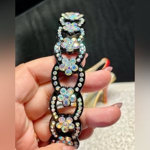Aurora Beaded and crystal headband -very pretty standard size